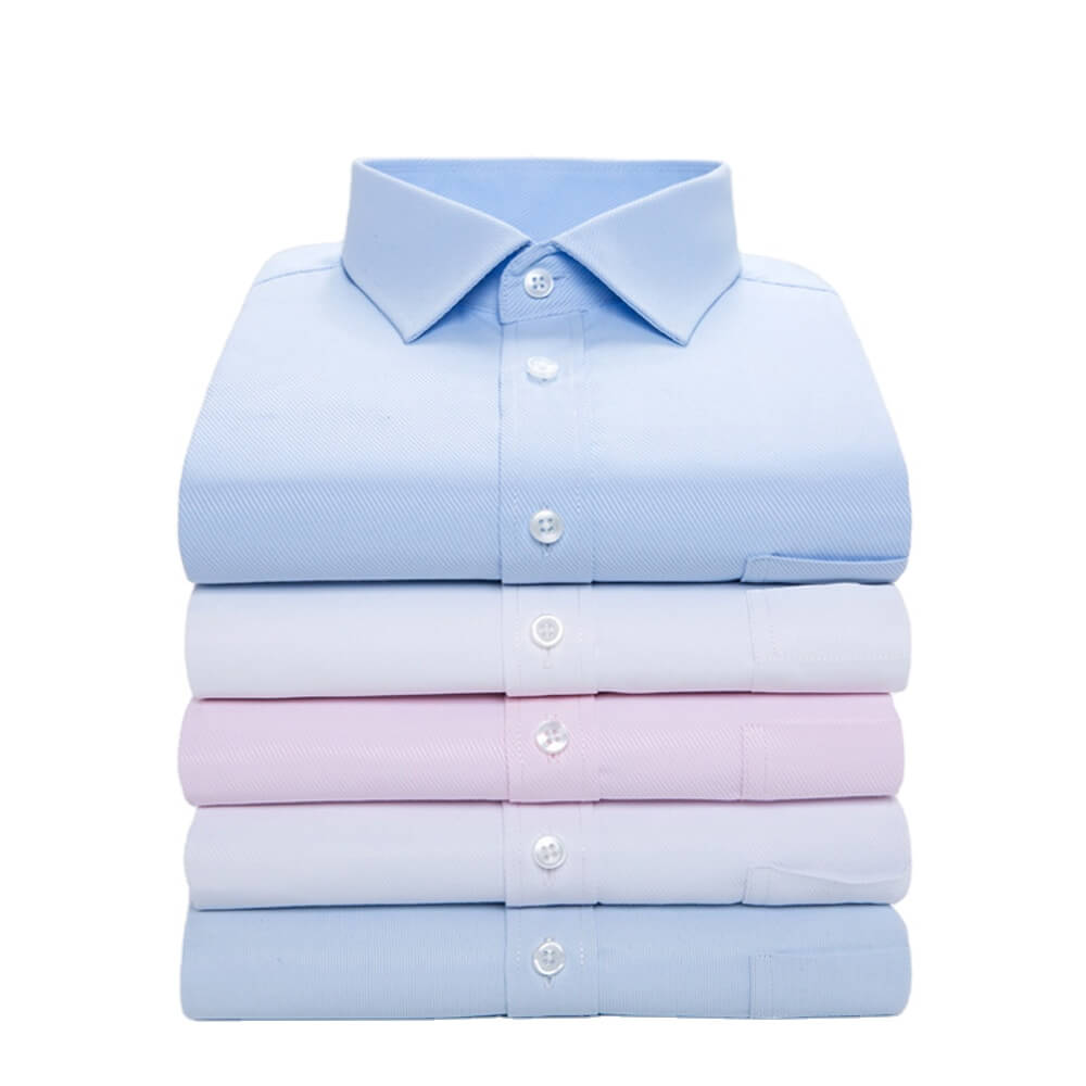 5 Packs Wholesale Long Sleeves Slim Fit Formal Dress Shirts For Men