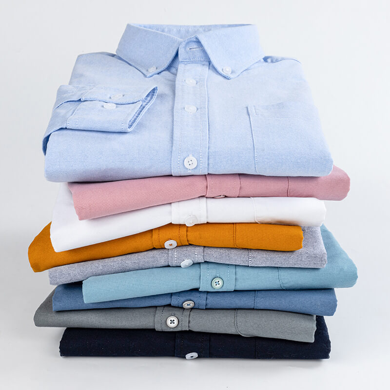 9 Packs Wholesale Long Sleeve Plain Work Office Business Formal Dress Shirts For Men