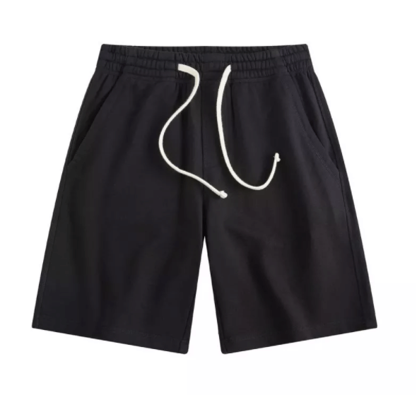 100% Cotton Colorful Summer Sport Shorts For Men 2PCS