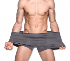 21 Pack Plus Size Cotton Mens Underwear Mens Solid Color Boxer Shorts