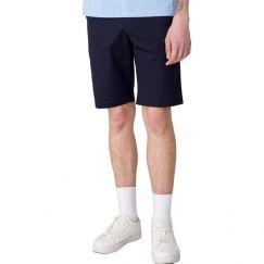 Spring Casual Khaki Zipper Fly Solid Color Knee Length Men Shorts