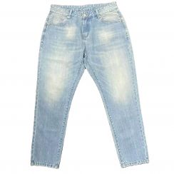 Cotton Back Pocket Design Plain Jeans For Men